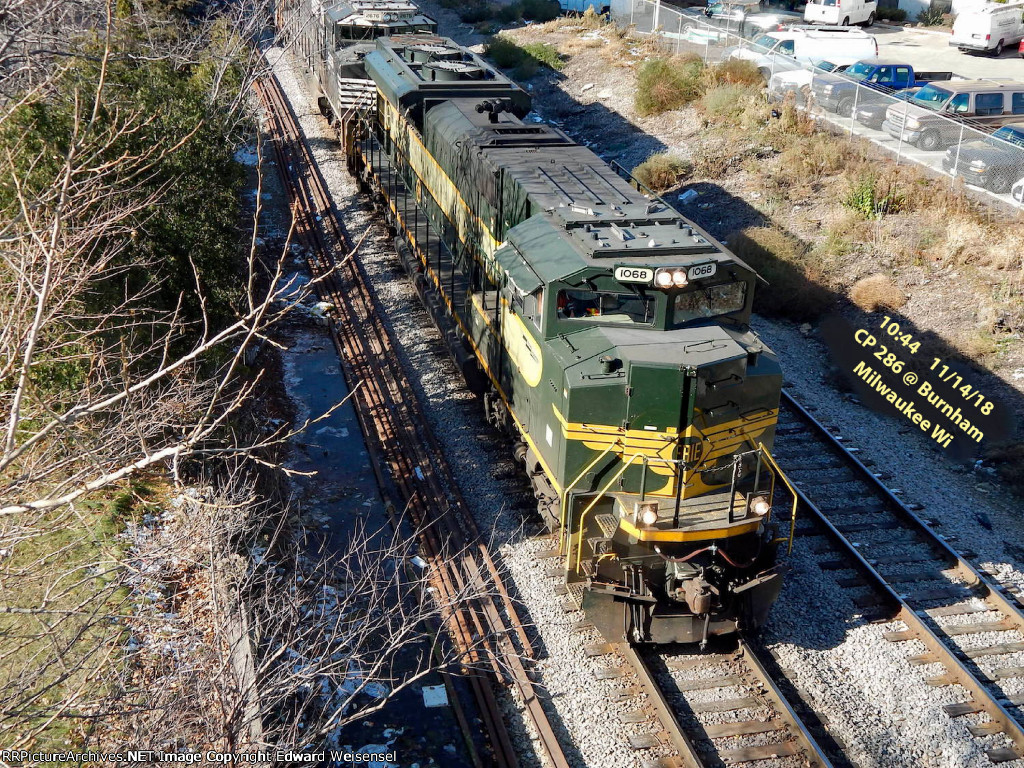 CP 286 led by a delegate from the east